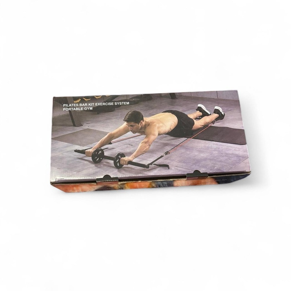 Pilates Bar Kit Exercise System‎ – Portable Home Gym